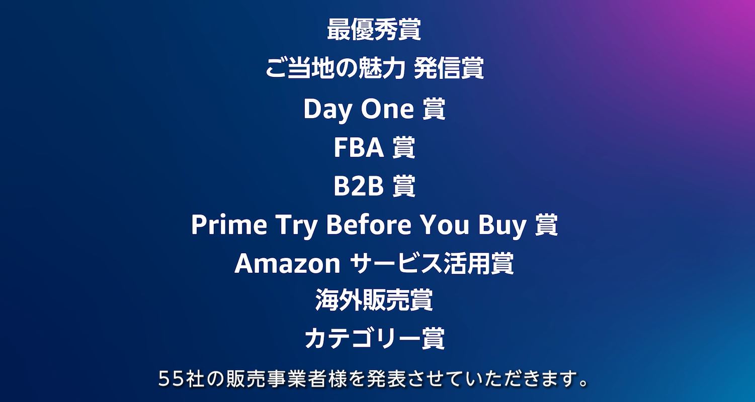 amazon-FBA賞